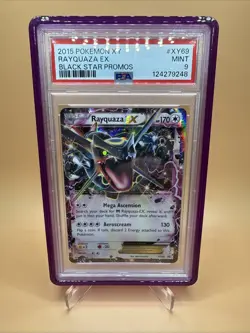 2015 POKEMON BLACK STAR PROMO RAYQUAZA #XY69 PSA 9 MINT #104679423 - Image 1