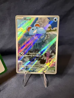 The Pokemon Company Marill 204/193 SV02 Paldea Evolved Illus Rare Holo - Image 1