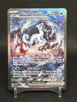 Chien-Pao ex 261/193 Sv02: Paldea Evolved Special Illustration Rare SIR Pokemon - Image 1