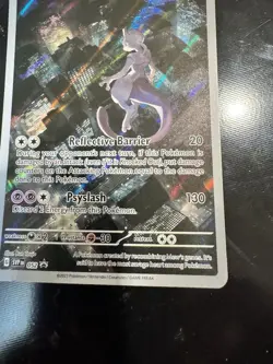 Mewtwo #52 Illustration Holo Promo 130HP Pokemon Full Art - Image 2