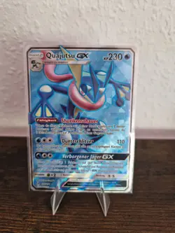 Pokemon Quajutsu GX 120/131 Full Art Hidden Fates NM Deutsch - Image 1