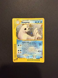 Pokemon TCG Dewgong H6/H32 Holo Rare Vintage E-reader Skyridge MP - Image 1