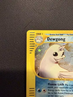 Pokemon TCG Dewgong H6/H32 Holo Rare Vintage E-reader Skyridge MP - Image 3