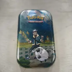 Pokemon TCG Hop & Wooloo Crown Zenith Mini Tin With 2 Booster Packs New Sealed - Image 1