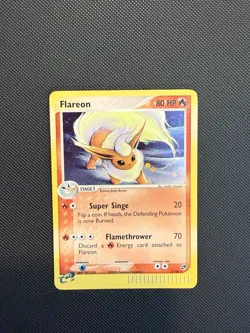 2003 Pokemon EX Sandstorm Flareon Holo #5/100 - Image 1