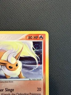 2003 Pokemon EX Sandstorm Flareon Holo #5/100 - Image 4