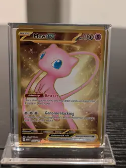Pokemon Mew EX TCG 205/165 Sv: Scarlet & Violet 151 Holo Hyper Rare NM Condition - Image 1