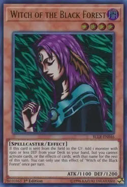 Witch of the Black Forest (TOCH-EN027) - Rare Yugioh - Image 1