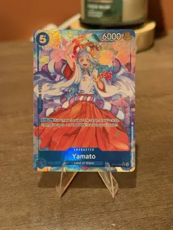 One Piece CCG Yamato OP13-054 Carrying On His Will Alt Art Foil SR 6000 - Image 1