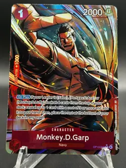 Monkey.D.Garp (Alternate Art) OP13-016 Carrying On His Will - One Piece -English - Image 1
