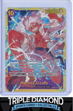 One Piece Awakening of the New Era OP05-119 Monkey.D.Luffy Secret Rare SEC AB471 - Image 1
