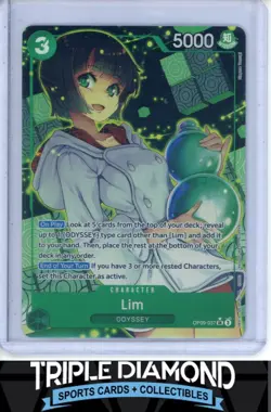 One Piece Emperors in the New World OP09-037 Lim (Parallel) SR Alt Art AB464 - Image 1