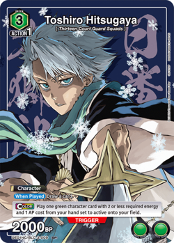 Toshiro Hitsugaya Promo Foil - UE01NC/BLC-3-009 NM - Union Arena - Image 1
