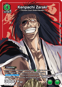 Kenpachi Zaraki Promo Foil - UE01NC/BLC-3-008 NM - Union Arena - Image 1
