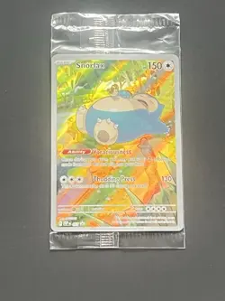 Sealed Snorlax 051 Sv: Scarlet & Violet Promo Cards Holo - Image 1