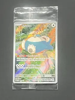 Sealed Snorlax 051 Sv: Scarlet & Violet Promo Cards Holo - Image 2
