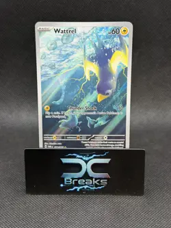 Pokemon TCG Wattrel Scarlet & Violet Twilight Masquerade Holo Card 178/167 - Image 1