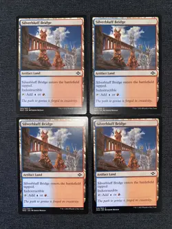 SILVERBLUFF BRIDGE X4 Modern Horizons 2 Magic MTG MINT CARD - Image 1
