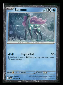 Suicune (Cosmos Holo) Holo Rare Miscellaneous Cards & Products 026/094 NM - Image 1