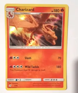 POKEMON CARD CHARIZARD HOLO DETECTIVE PIKACHU CARD 5/18 GOOD CONDITION 2019 - Image 1