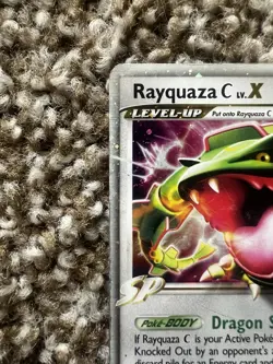 Pokemon Rayquaza C LV.X DP47 Diamond and Pearl Promo Holo Card - Image 5