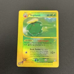 Pokemon Card - Skiploom Aquapolis 60/147 Uncommon Reverse Holo - Image 1