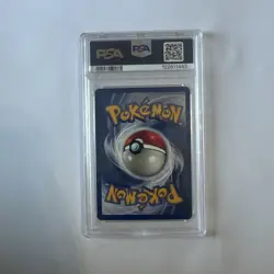 1999 Pokemon Base Set Holo Rare Hitmonchan 7/102 PSA 7 NM - Image 2