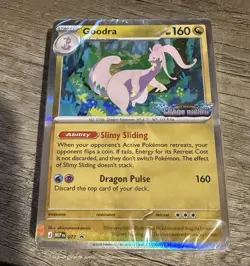 Chaos Rising Pre Release Stamp Promo Goodra. Sealed 40 Card Deck - Image 1