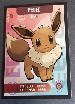 EEVEE - POKEMON TCG POKEDEX EDITION FOIL CARD - Image 1