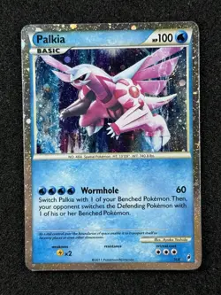 Pokemon TCG Shiny Palkia SL8 Call of Legends Holo Rare Card 2011 - Image 1