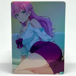 More Than a Married Couple Akari Watanabe Goddess Anime Waifu ACG Foil Card - Image 1
