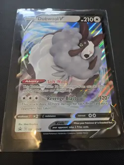 Pokemon Jumbo Card Dubwool V - Image 1