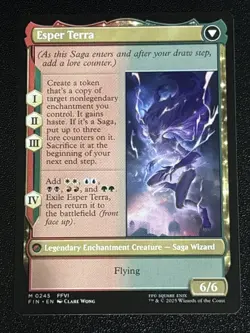 MTG Final Fantasy Terra, Magical Adept 0245 NM Mythic - Image 2