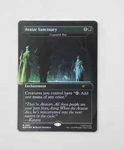 Avatar Sanctuary - Cryptolith Rite Secret Lair Drop Foil - Avatar - MTG - Image 1