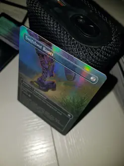 Swiftfoot Boots (Borderless) Foundations MTG Foil Near Mint - Image 5