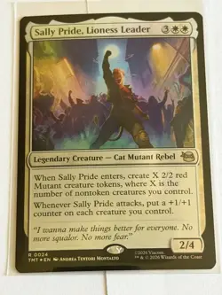 Sally Pride, Lioness Leader Teenage Mutant Ninja Turtles Foil 24 - Image 1