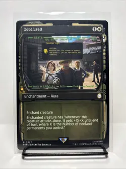 Idolized (Non-foil) [Showcase] Universes Beyond: Fallout 0327 Rare MTG - Image 1