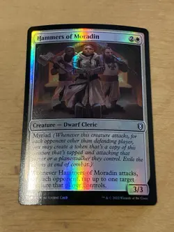 Commander Legends: Battle for Baldur's Gate #25 Hammers of Moradin Foil MTG NM - Image 1