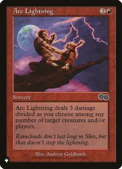 Arc Lightning x4 4x Mystery Booster 2 NM MTG - Image 1