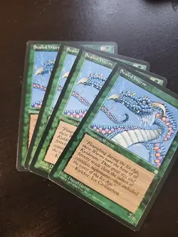 4X Scaled Wurm - Ice Age - Creature - Wurm - Common - 150 - Image 1