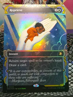 Reprieve (R) Foil #9 Secrets of Strixhaven: Mystical Archive MTG NM - Image 1