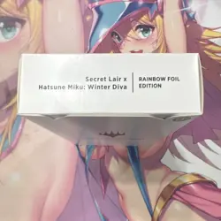Wizards of the Coast MTG Secret Lair Hatsune Miku Winter Diva JP Rainbow Foil - Image 1