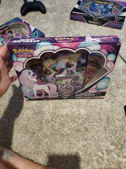 Pokemon Galarian Rapidash v Box - Image 1