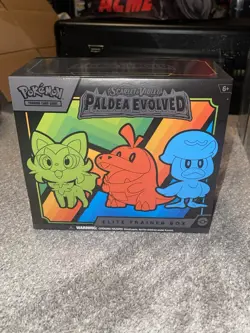 Pokemon Scarlet & Violet Paldea Evolved Elite Trainer Box (ETB) Sealed 820650853661 - Image 1