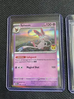 Pokemon Day 2025 Sylveon Holo 040/131 & Eevee Reverse Holo 074/131 - Image 2
