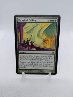Chord Of Calling MTG Ravnica Set #156 Green Rare NM English - Image 1