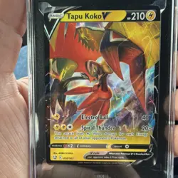The Pokemon Company Tapu Koko V 050/163 Battle Styles Ultra Rare Holo Eng ISA 9 - Image 2