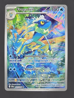 Pokemon Frogadier 089/086 ME04 Chaos Rising Holo - Image 1