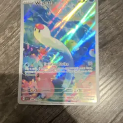Pokemon Card TCG Wiglett 206/198 SV01 IR Holo 2023 50 HP scarlet and violet Holo - Image 2