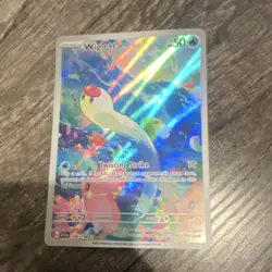 Pokemon Card TCG Wiglett 206/198 SV01 IR Holo 2023 50 HP scarlet and violet Holo - Image 3